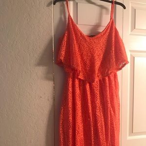 Coral sundress